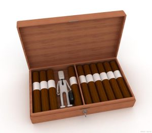 黄鹤楼迷你雪茄10支装铁盒